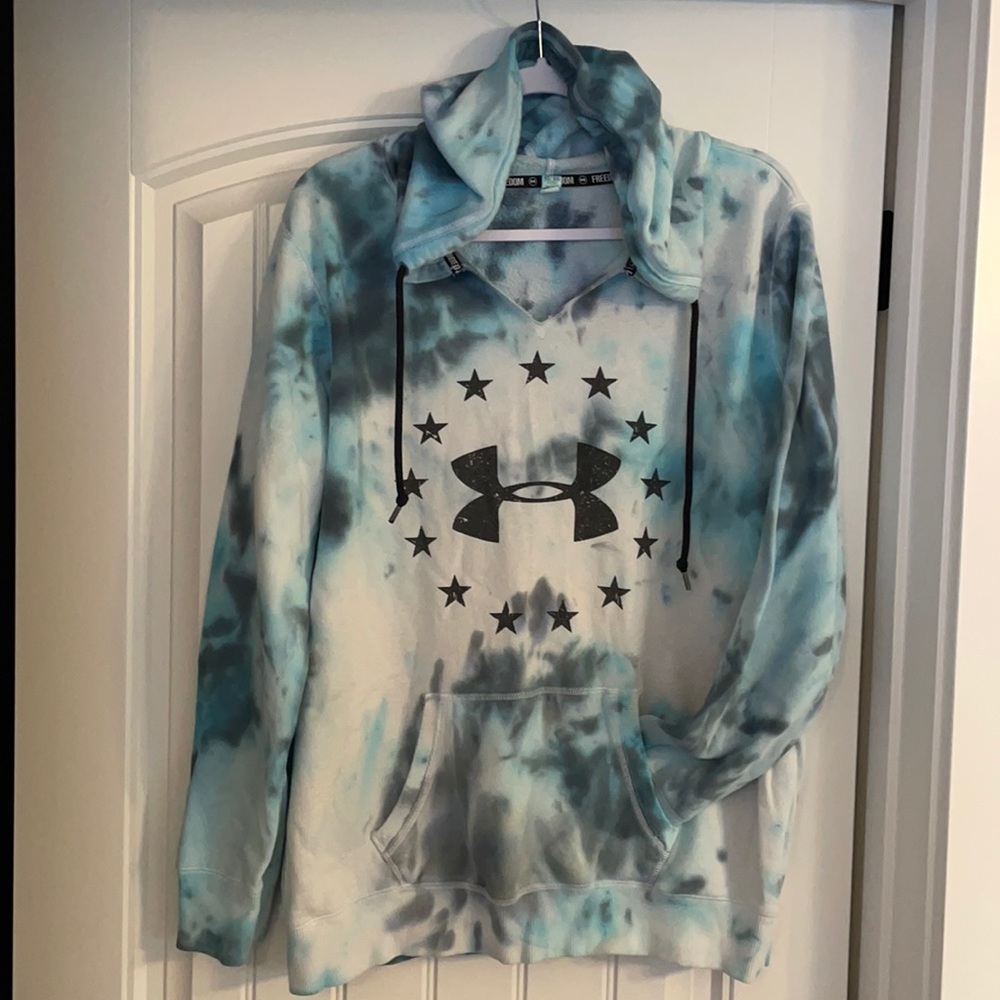 Under Armor tie dye hoodie